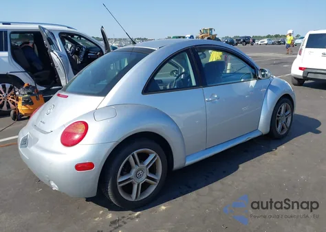 2004 Volkswagen New Beetle Gls 1.8T z USA, uszkodzony, nr VIN 3VWCD31C34M407564